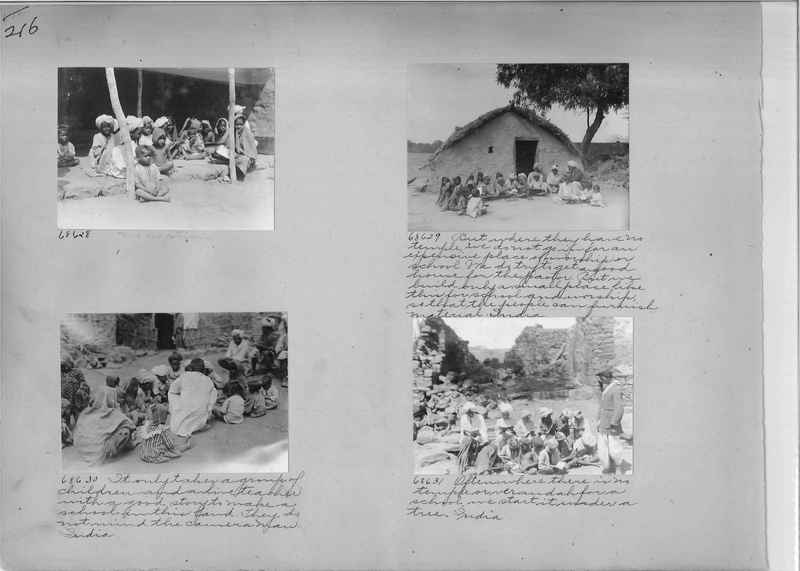 Mission Photograph Album - India #08 Page 0216