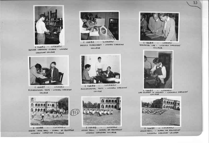 Mission Photograph Album - India #15 Page 0033