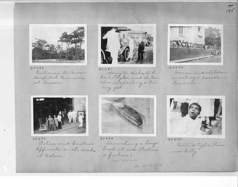 Mission Photograph Album - Panama #1 page  0145