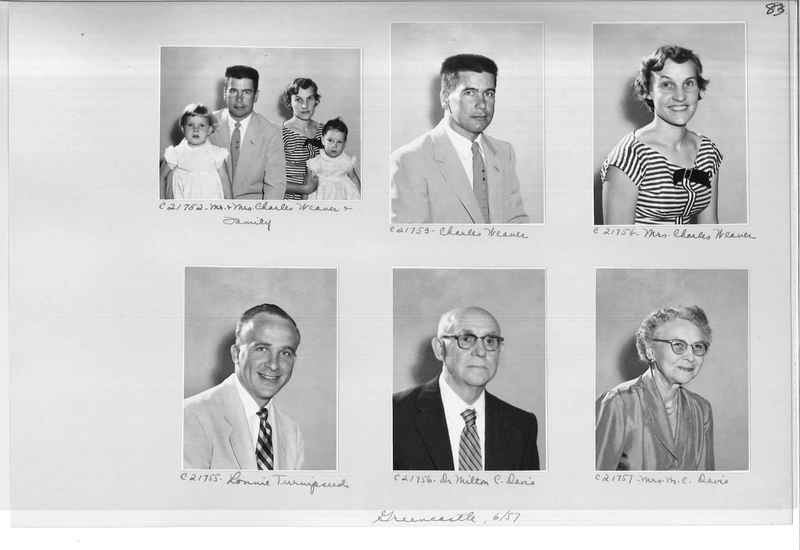 Mission Photograph Album - Portraits #10 Page 0083