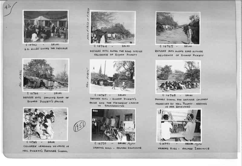 Mission Photograph Album - India #15 Page 0042