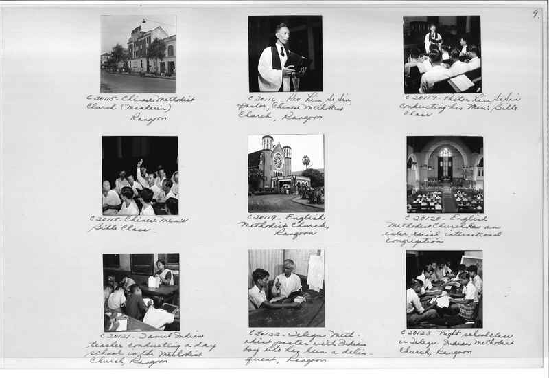 Mission Photograph Album - Burma #3 page 0009