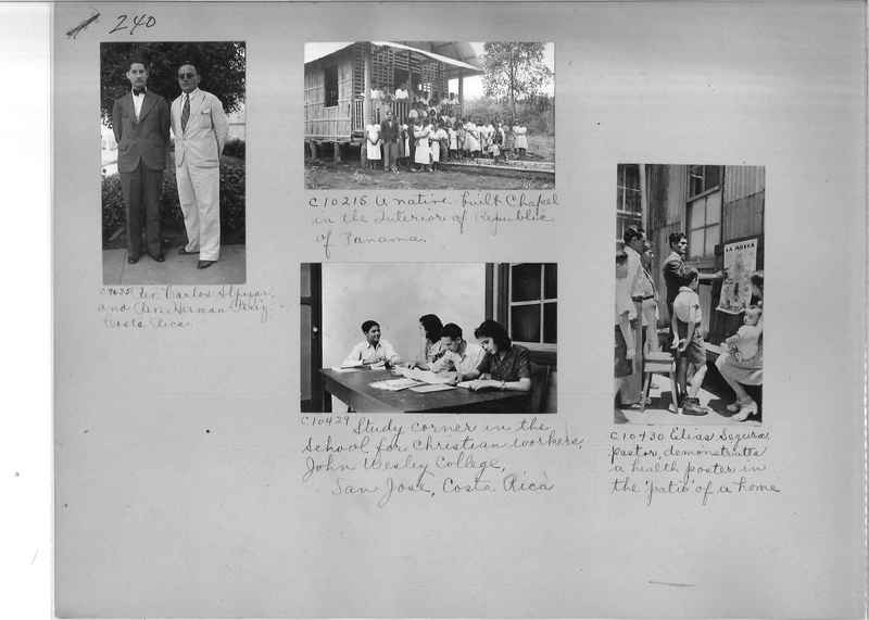 Mission Photograph Album - Panama #04 page 0240