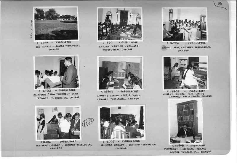 Mission Photograph Album - India #15 Page 0035
