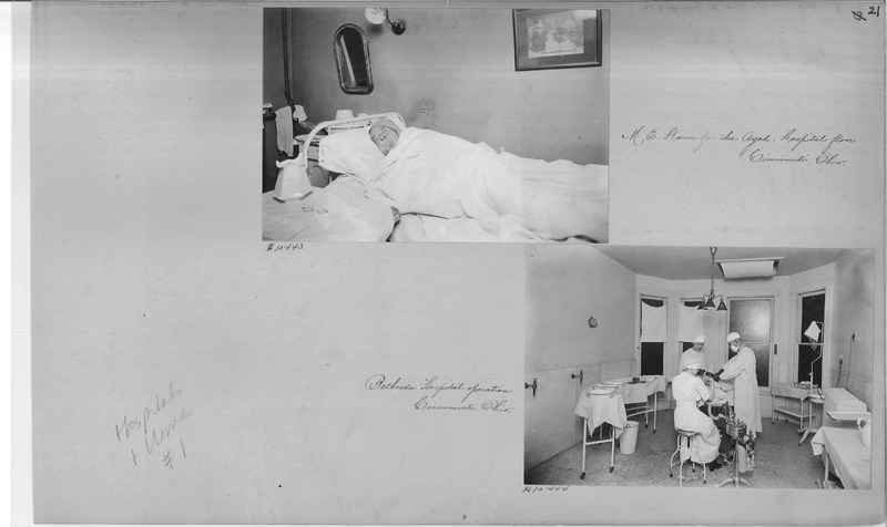 Mission Photograph Album - Hospitals and Homes #1 page 0021
