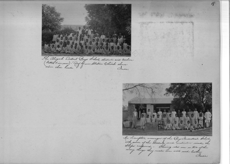 Mission Photograph Album - India - O.P. #03 Page 0015