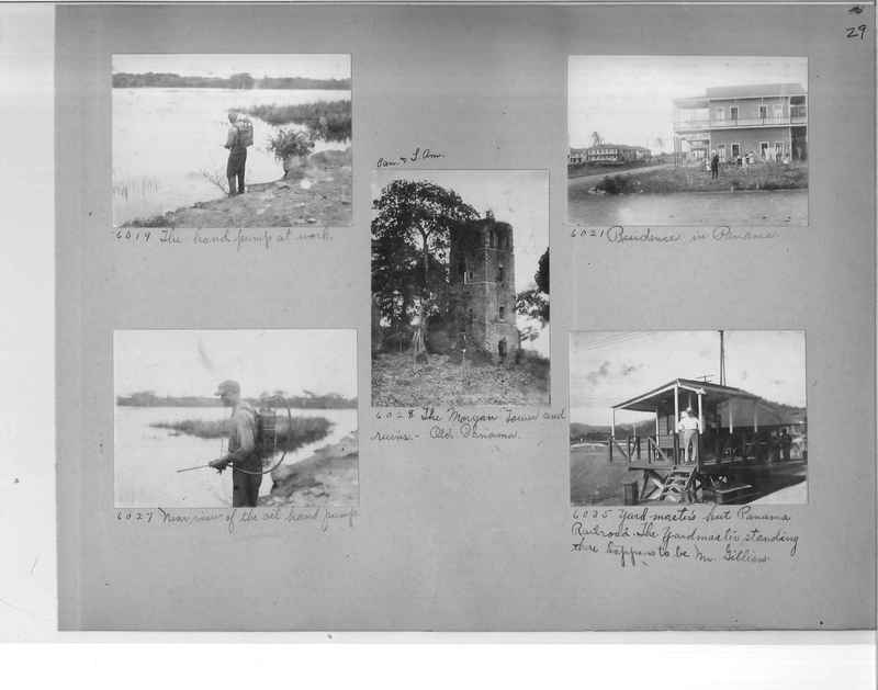 Mission Photograph Album - Panama #1 page  0029