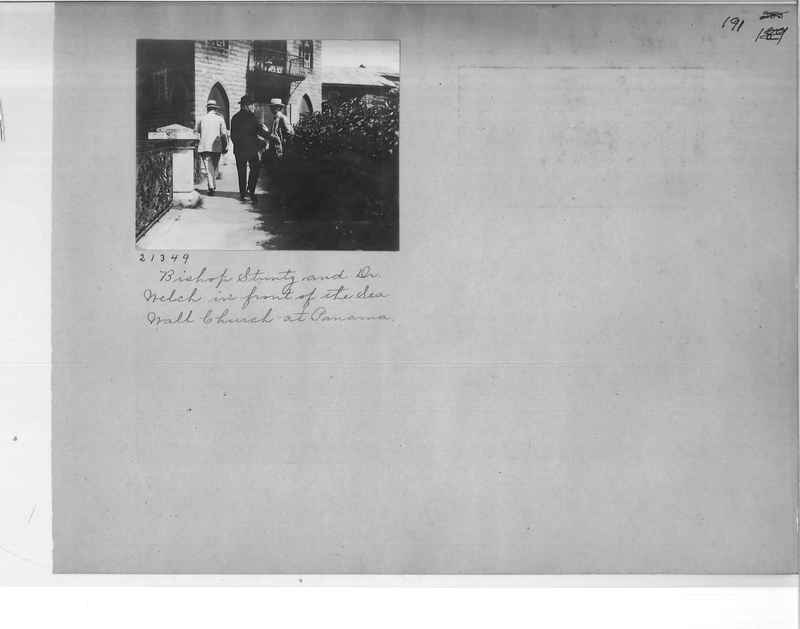 Mission Photograph Album - Panama #1 page  0191