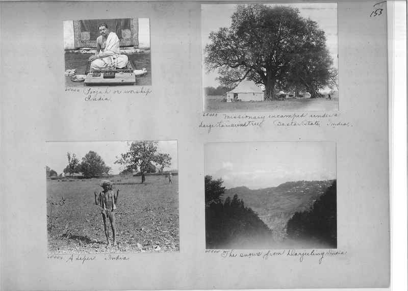 Mission Photograph Album - India #08 Page 0153