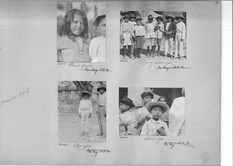Mission Photograph Album - Mexico #05 page 0041