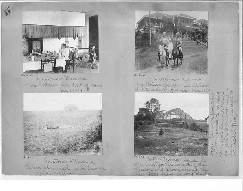 Mission Photograph Album - Burma #1 page 0032