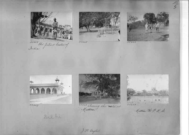 Mission Photograph Album - India #08 Page 0005
