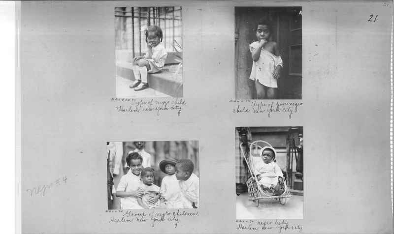 Mission Photograph Album - Negro #4 page 0021