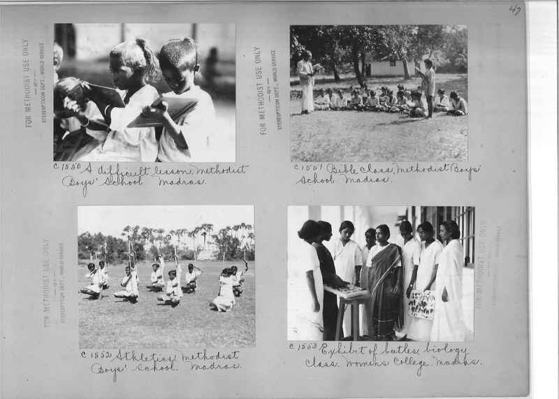 Mission Photograph Album - India #12 Page 0047