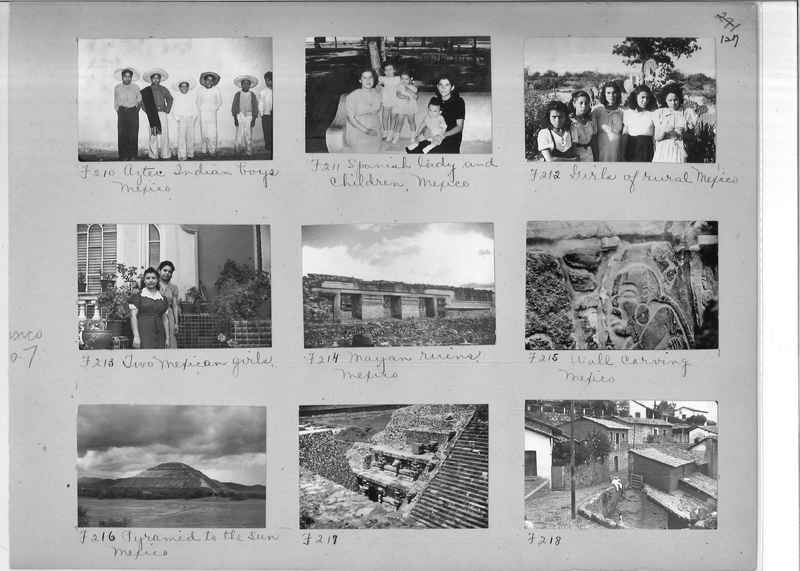 Mission Photograph Album - Mexico #08 Page 0127