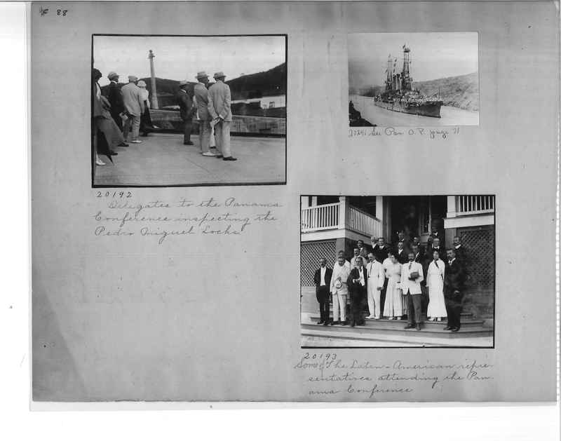 Mission Photograph Album - Panama #1 page  0088