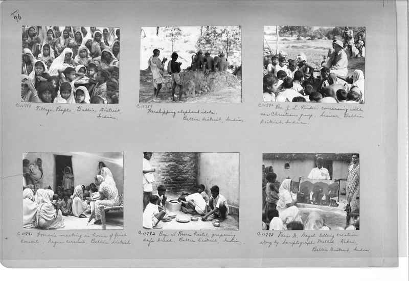Mission Photograph Album - India #14 Page 0076