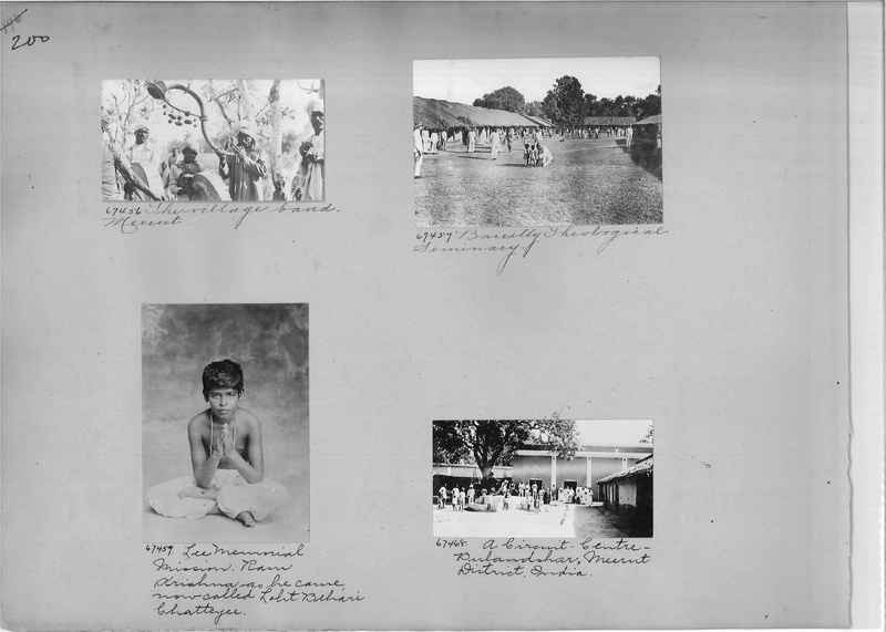 Mission Photograph Album - India #08 Page 0200