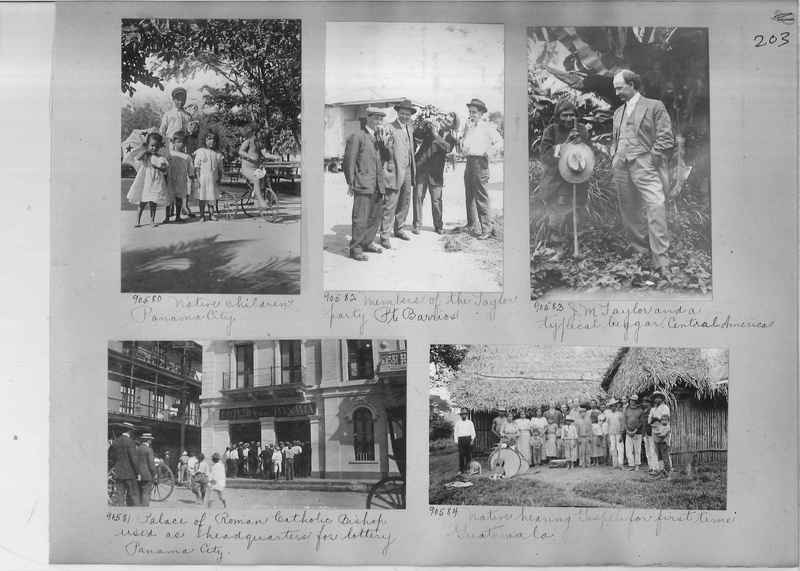 Mission Photograph Album - Panama #04 page 0203