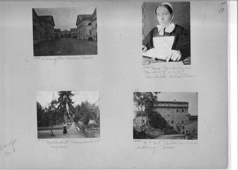 Mission Photograph Album - Europe #01 Page 0011