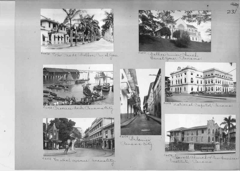 Mission Photograph Album - Panama #04 page 0231