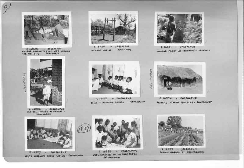Mission Photograph Album - India #15 Page 0018