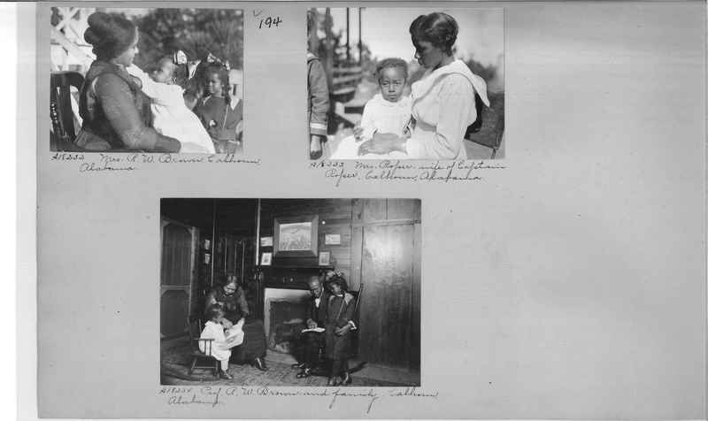 Mission Photograph Album - Negro #2 page 0194