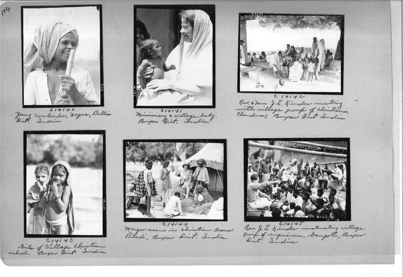 Mission Photograph Album - India #14 Page 0104