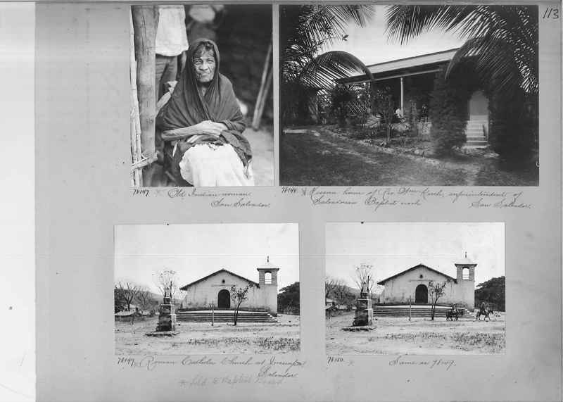 Mission Photograph Album - Panama #04 page 0113