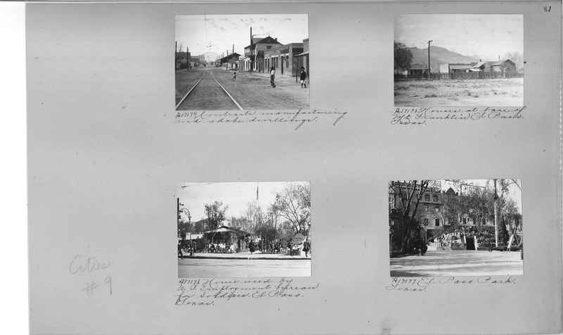 Mission Photograph Album - Cities #9 page 0081