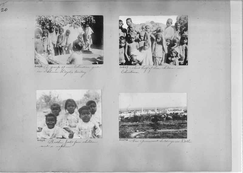 Mission Photograph Album - India #08 Page 0020