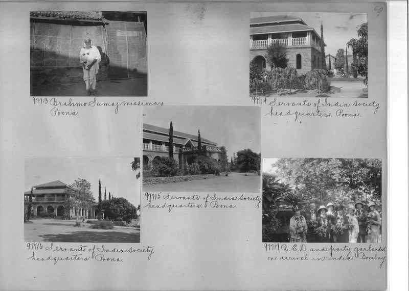 Mission Photograph Album - India #11 Page 0069