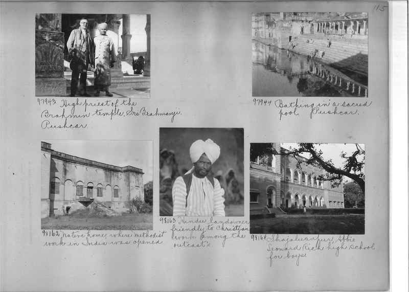 Mission Photograph Album - India #11 Page 0115