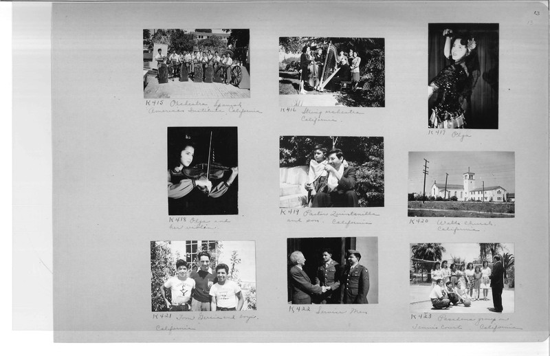 Mission Photograph Album - Latin America #3 page 0013