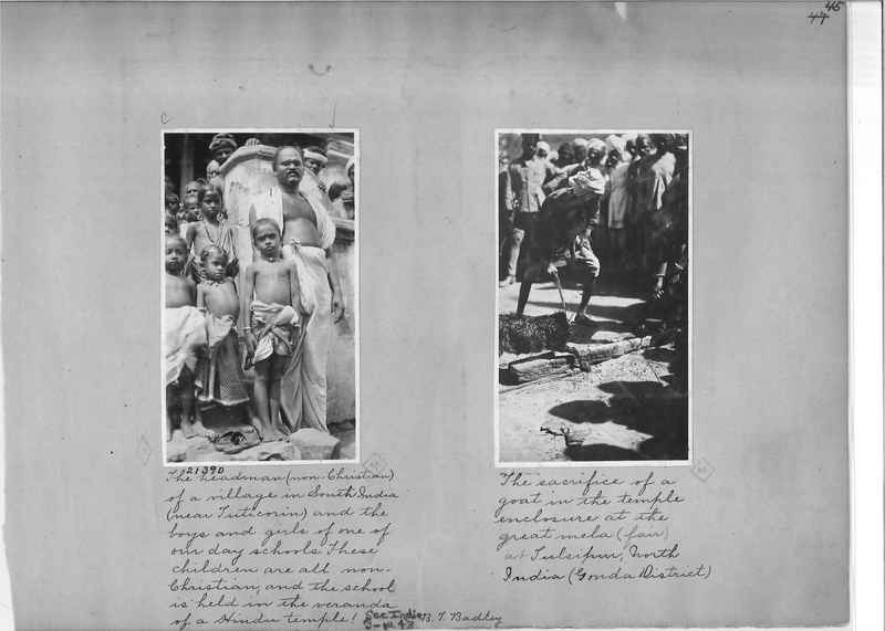 Mission Photograph Album - India - O.P. #01 Page 0045