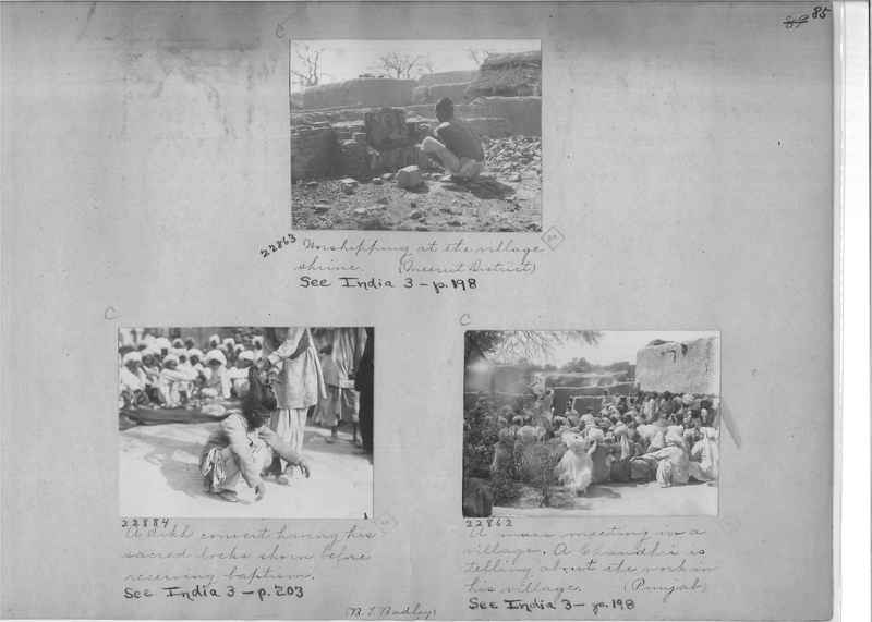 Mission Photograph Album - India - O.P. #01 Page 0085