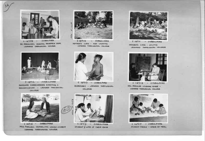 Mission Photograph Album - India #15 Page 0036