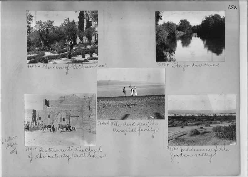 Mission Photograph Album - Western Asia - #01 page_0153