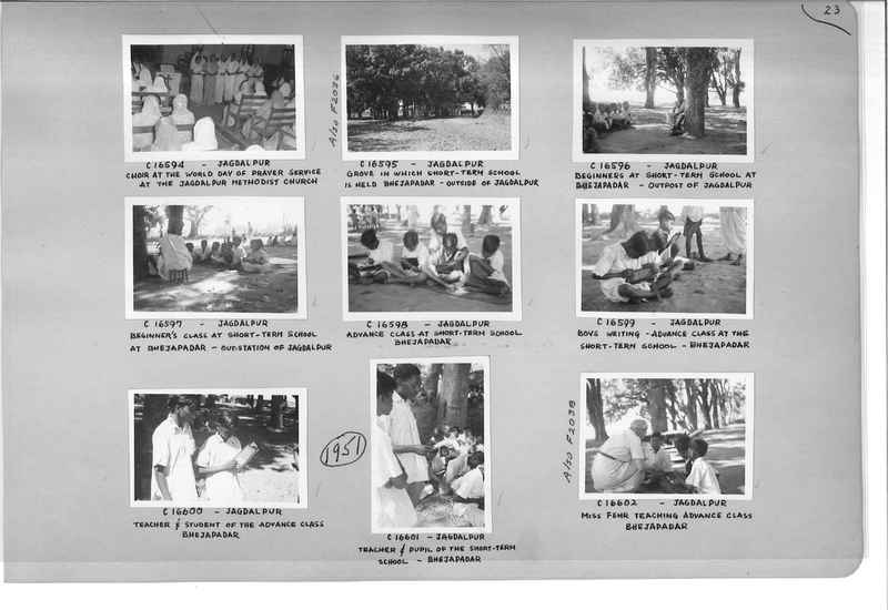 Mission Photograph Album - India #15 Page 0023