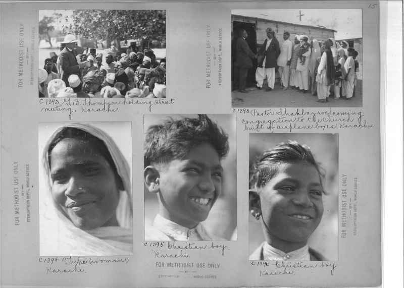 Mission Photograph Album - India #12 Page 0015