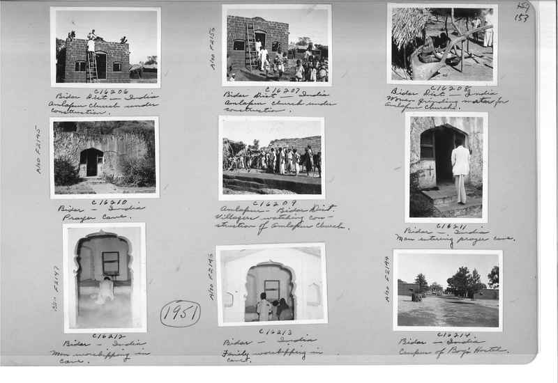 Mission Photograph Album - India #14 Page 0153