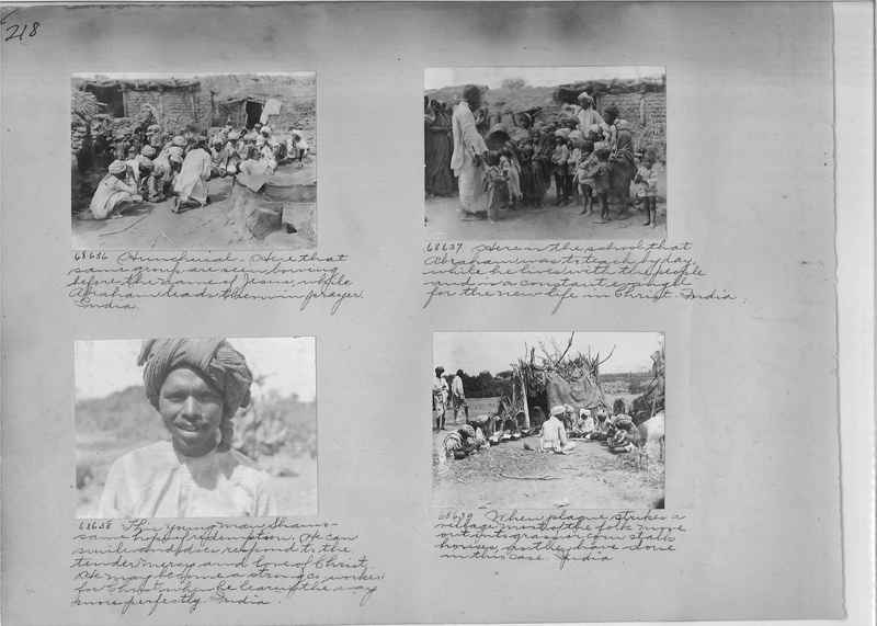 Mission Photograph Album - India #08 Page 0218
