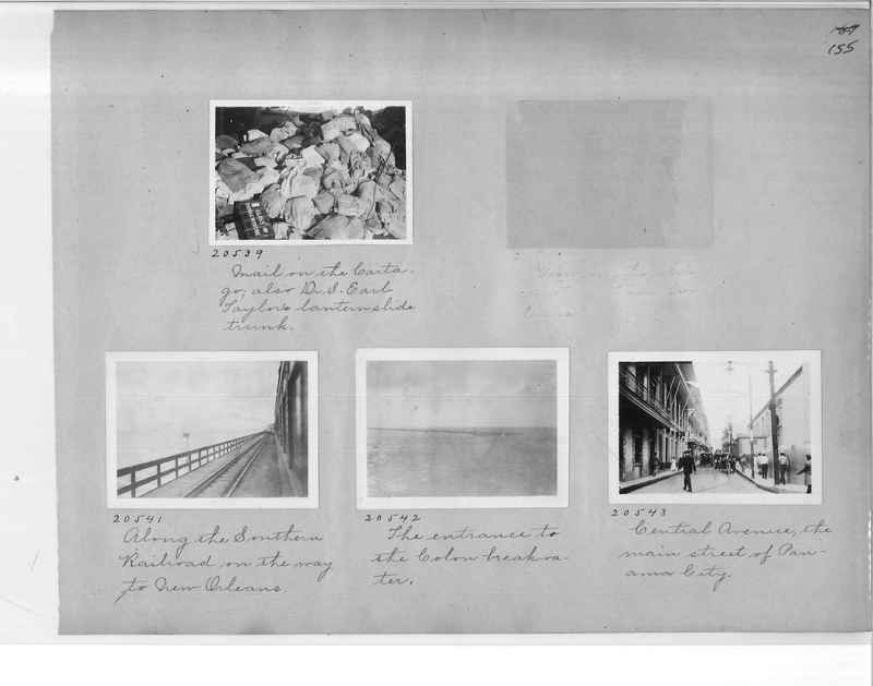 Mission Photograph Album - Panama #1 page  0155