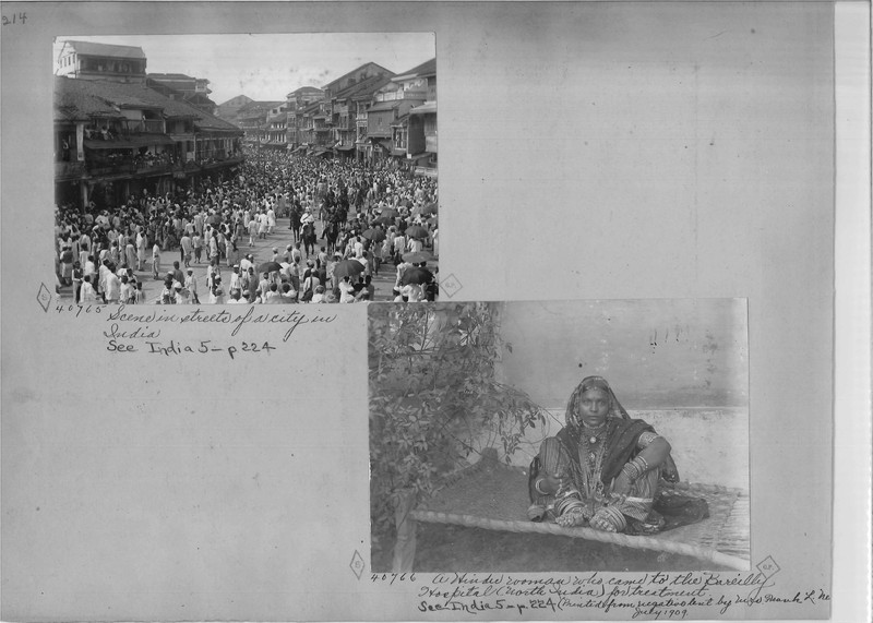 Mission Photograph Album - India - O.P. #02 Page 0214