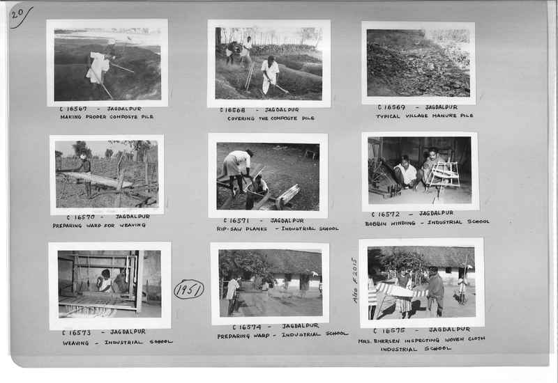 Mission Photograph Album - India #15 Page 0020