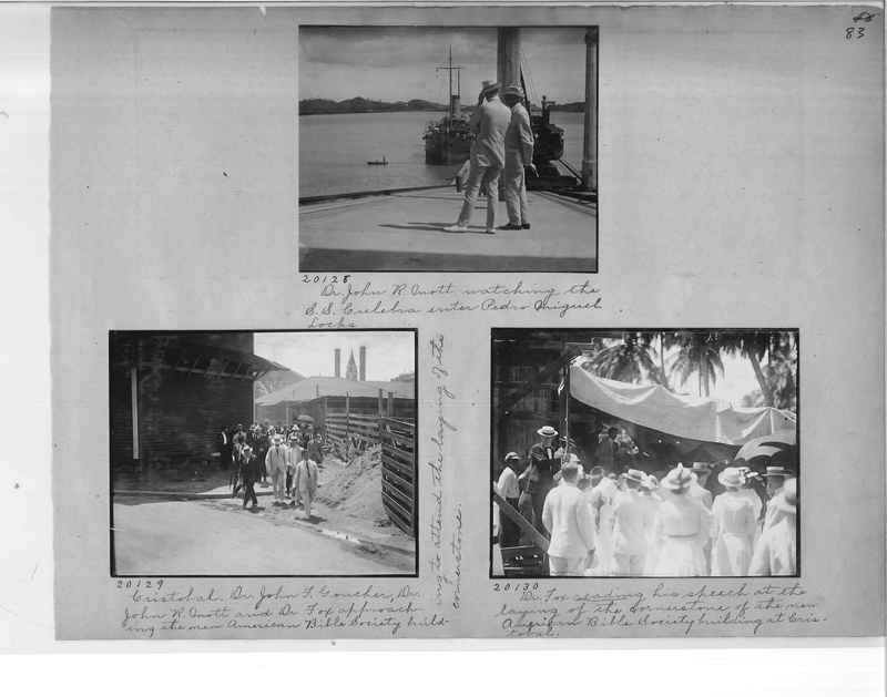 Mission Photograph Album - Panama #1 page  0083