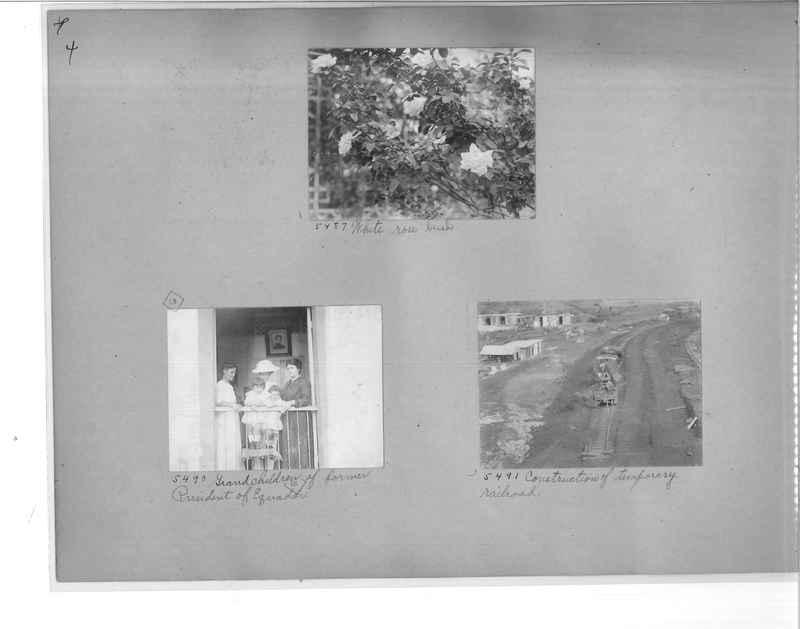 Mission Photograph Album - Panama #1 page  0004