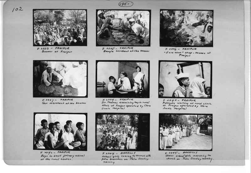Mission Photograph Album - India #15 Page 0102