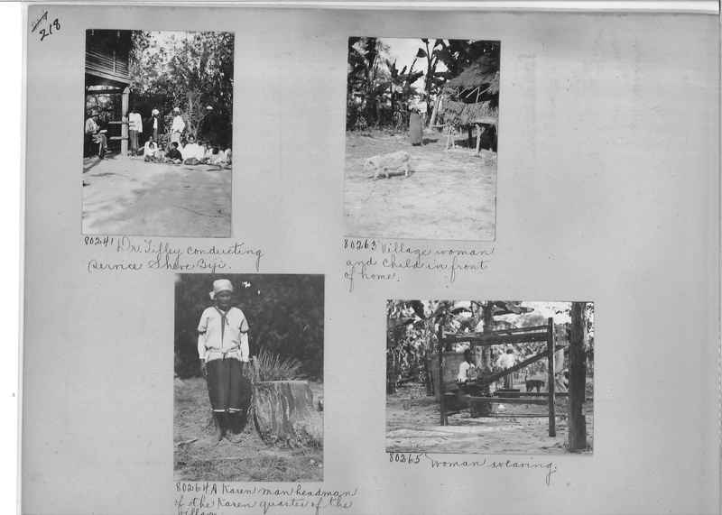 Mission Photograph Album - Burma #1 page 0218