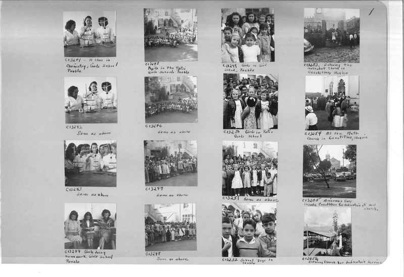 Mission Photograph Album - Mexico #09 Page 0001